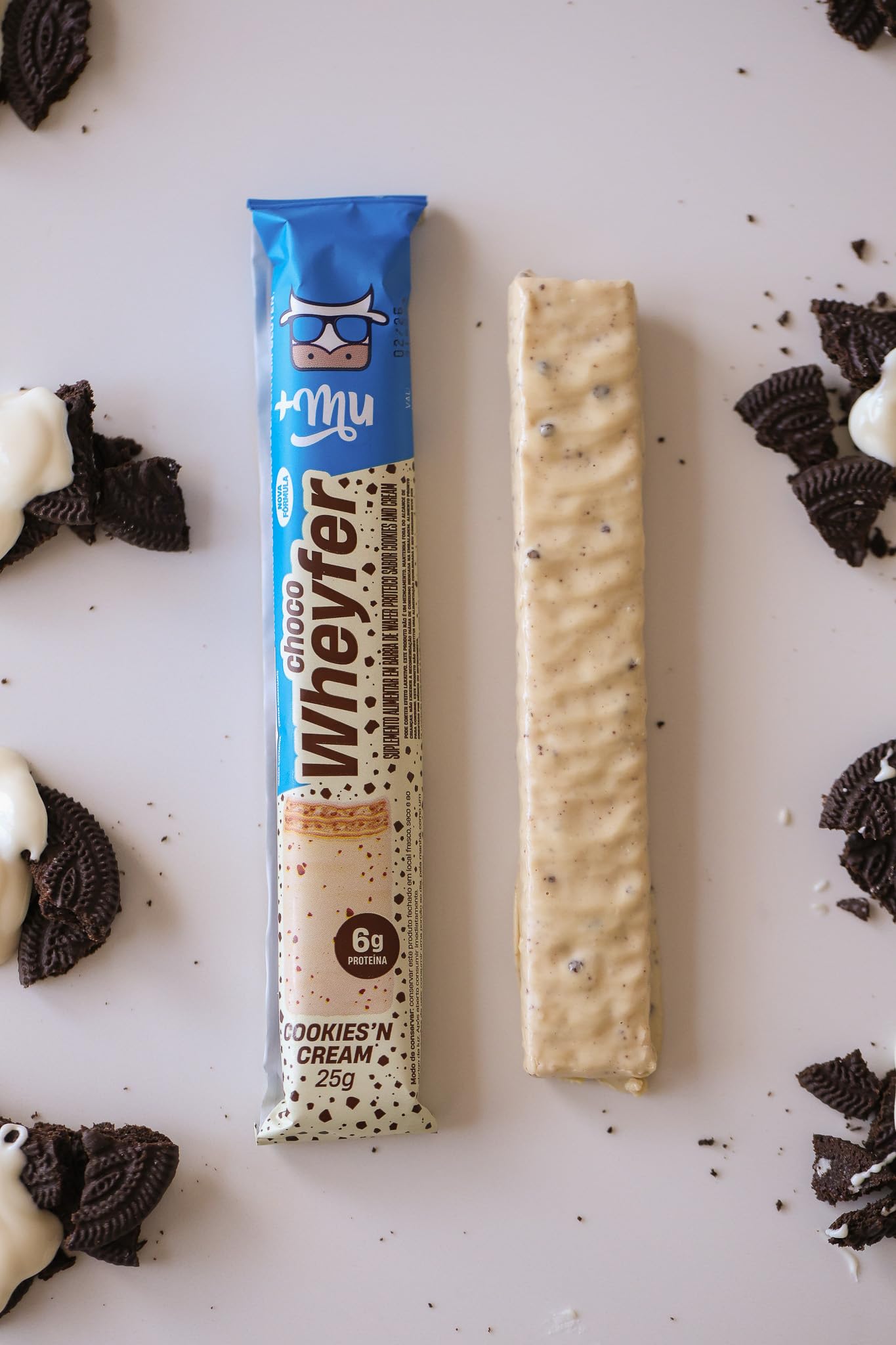 +Mu Chocowheyfer Proteico sabor cookies and cream