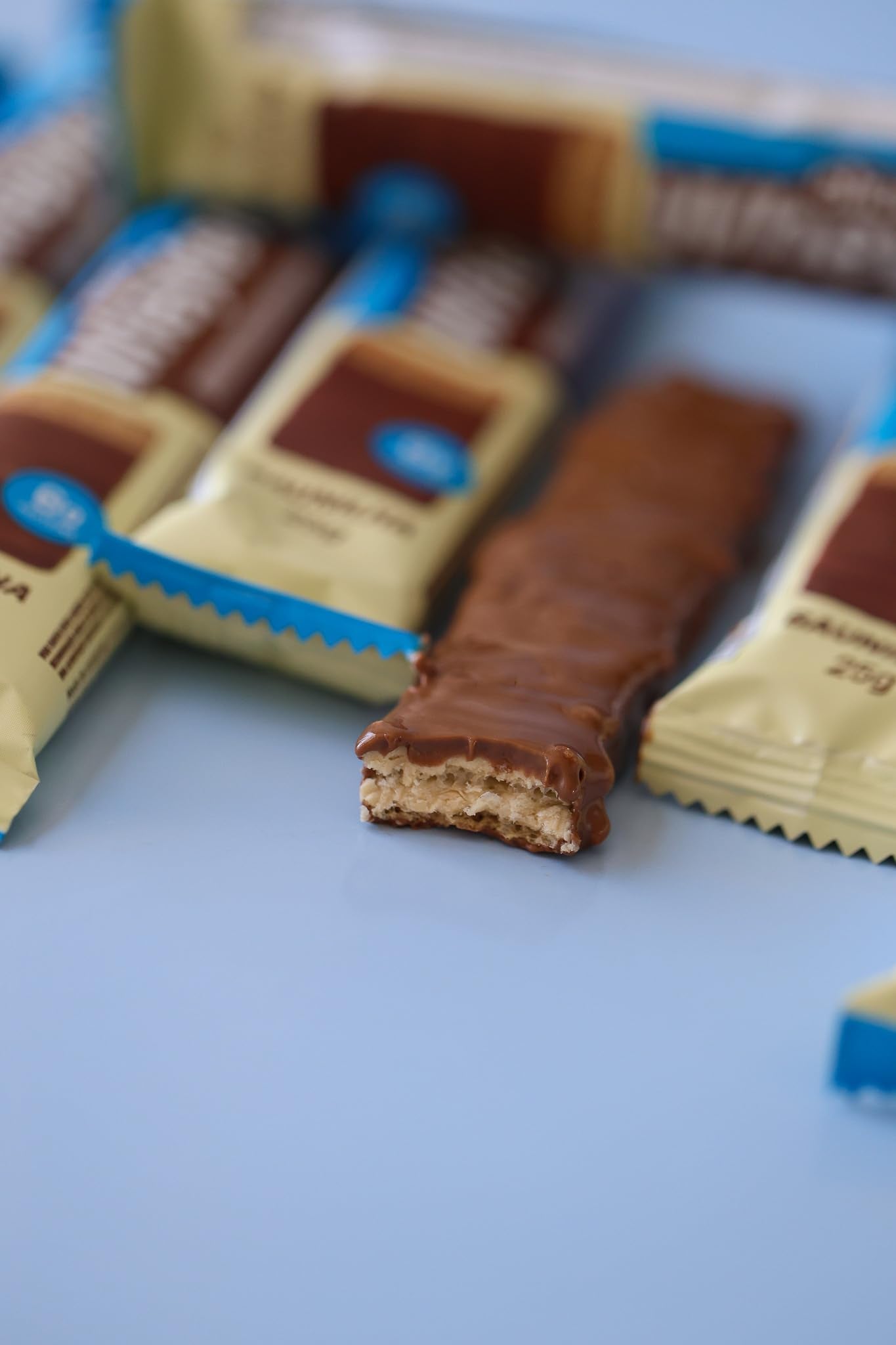 Mais Mu - Chocowheyfer Proteico Protein Snack Bar - Vanilla Flavor - Contains 12 Units