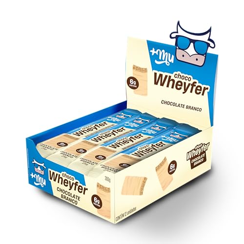 Mais Mu - Chocowheyfer Proteico - 12 units - White Chocolate