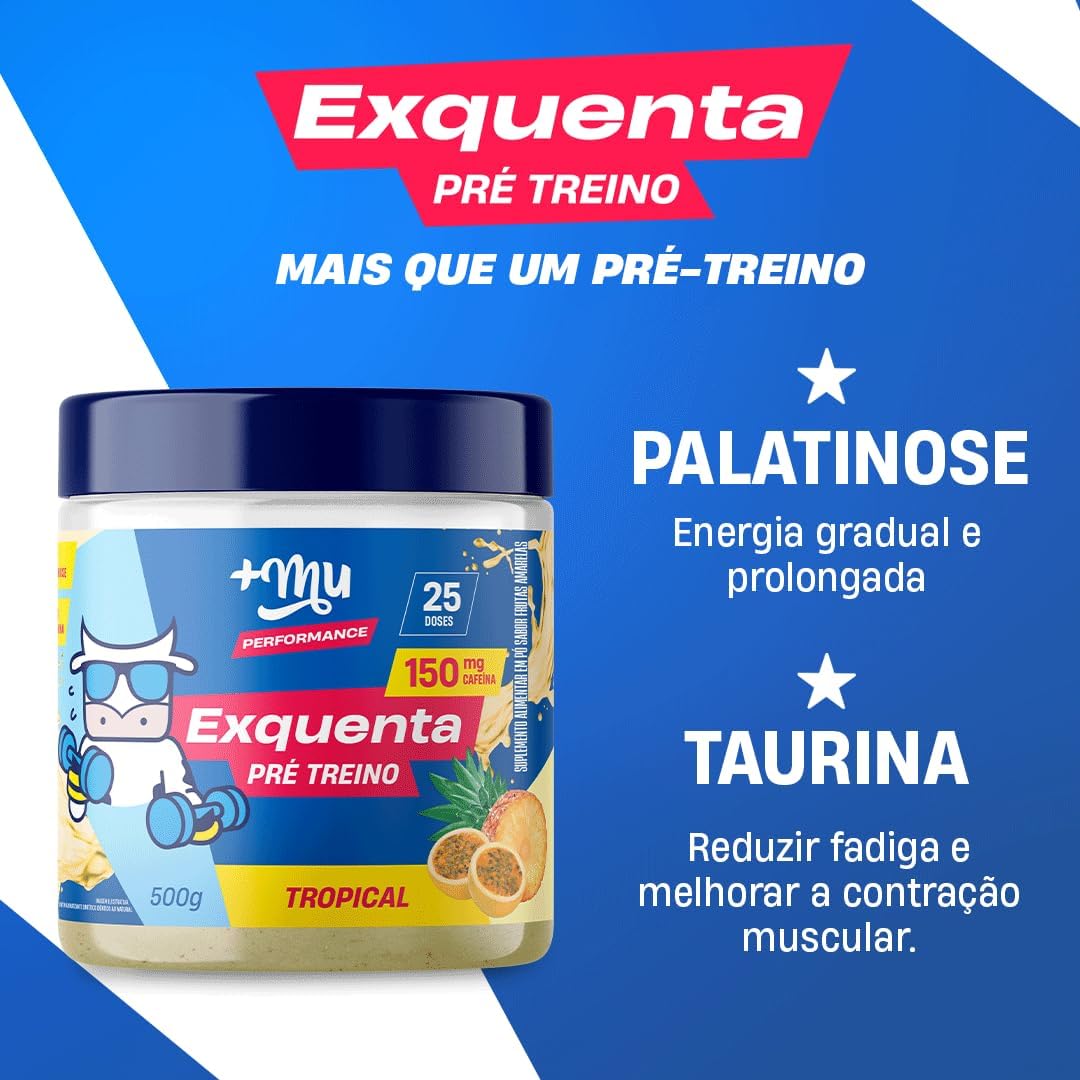 Exquenta +Mu Preworkout Tropical Flavor