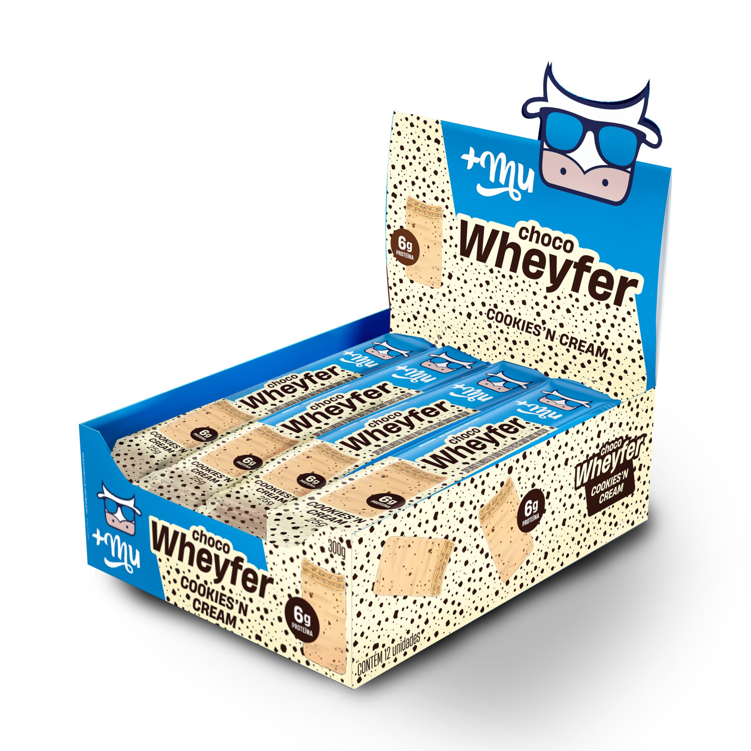 +Mu Chocowheyfer Proteico sabor cookies and cream